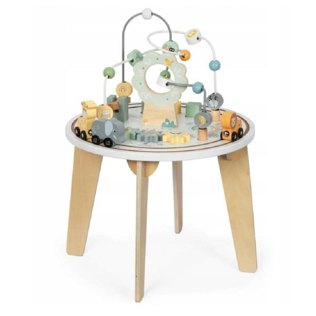Wooden Animal Activity Table